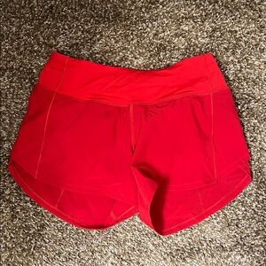 Lululemon speed up mid rise shorts